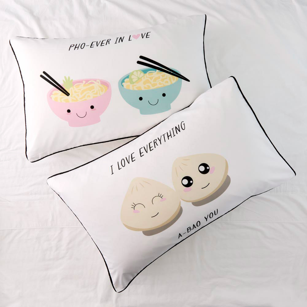 Adorn Living Novelty Pillowcase Perfect Pair