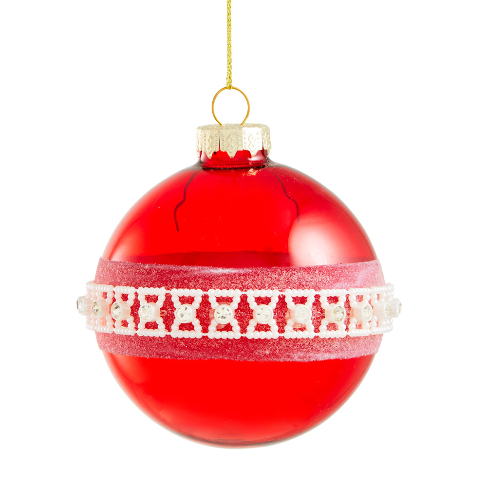MyHouse Velvet Bow Bauble