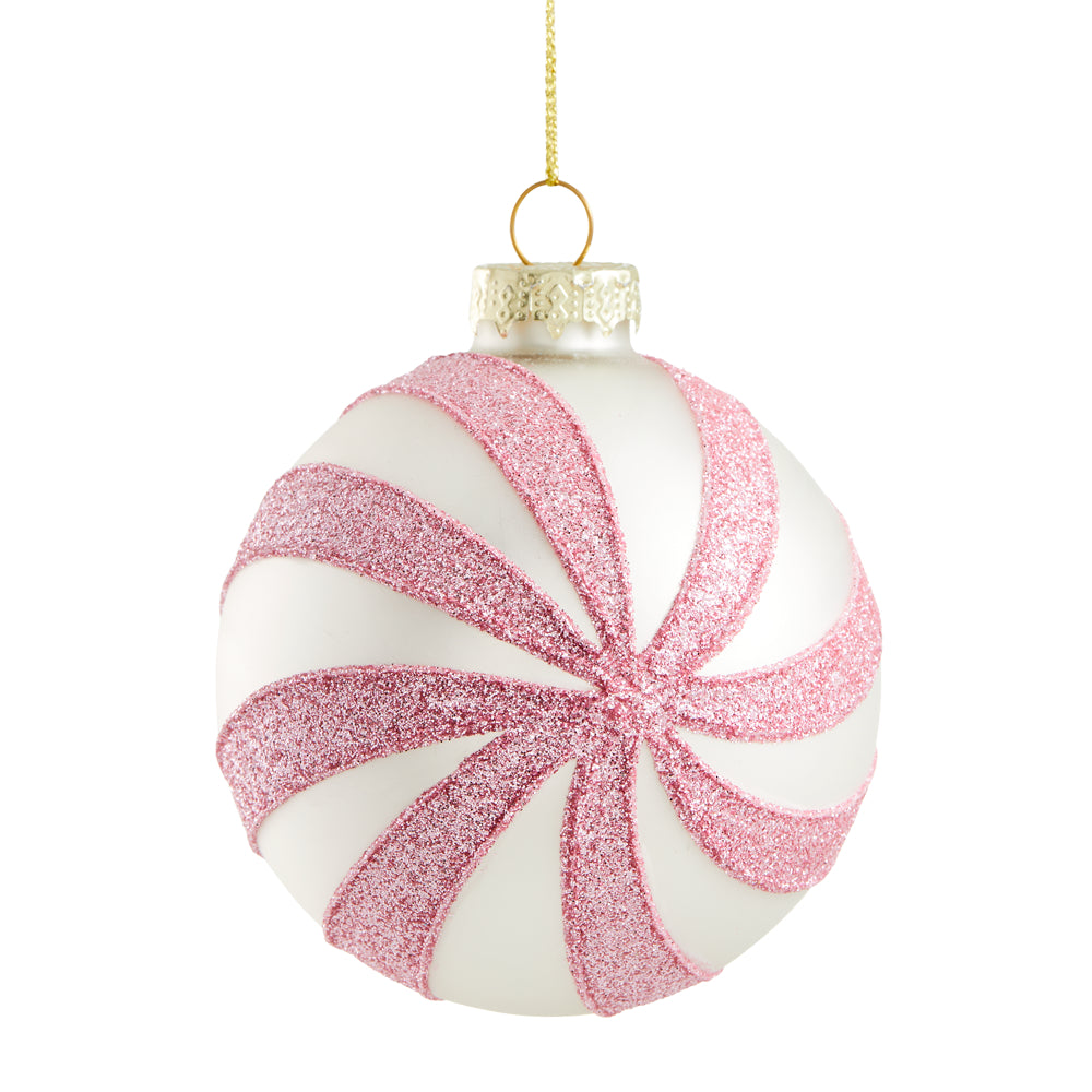 MyHouse Spiral Glitter Bauble