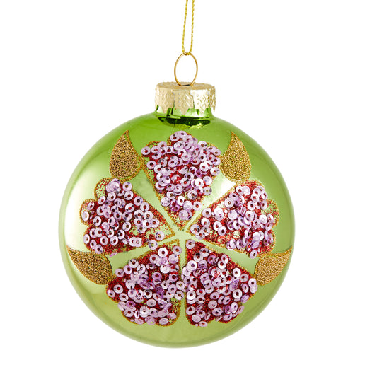MyHouse Beaded Floral Bauble