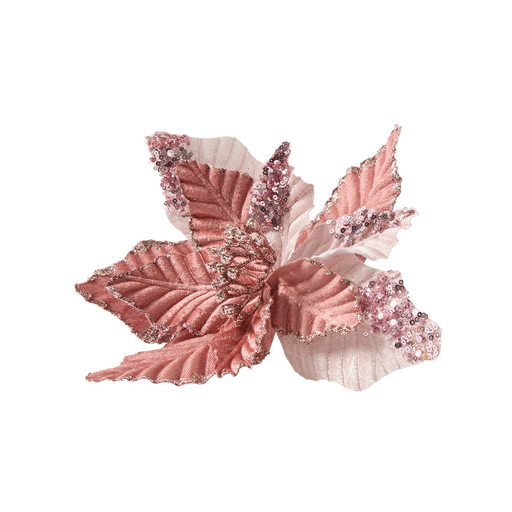 MyHouse Glitter Poinsettia
