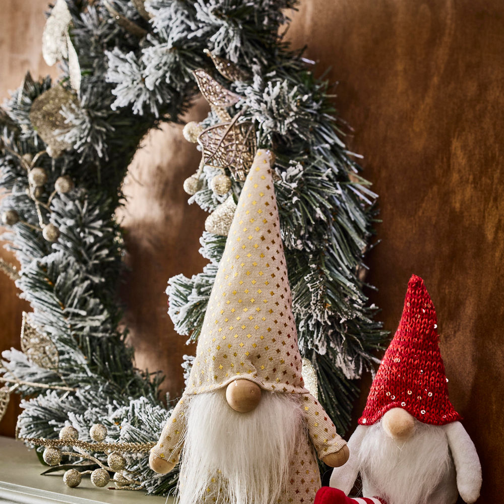 MyHouse Gold Gnome Ornament