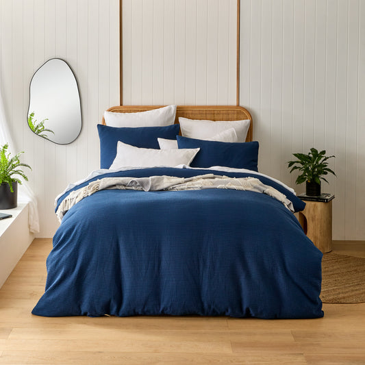 MyHouse Finn Waffle Quilt Cover Set