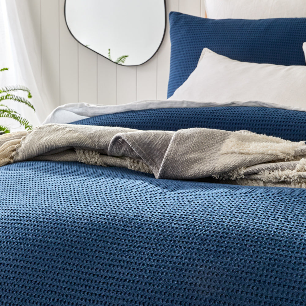 MyHouse Finn Waffle Quilt Cover Set