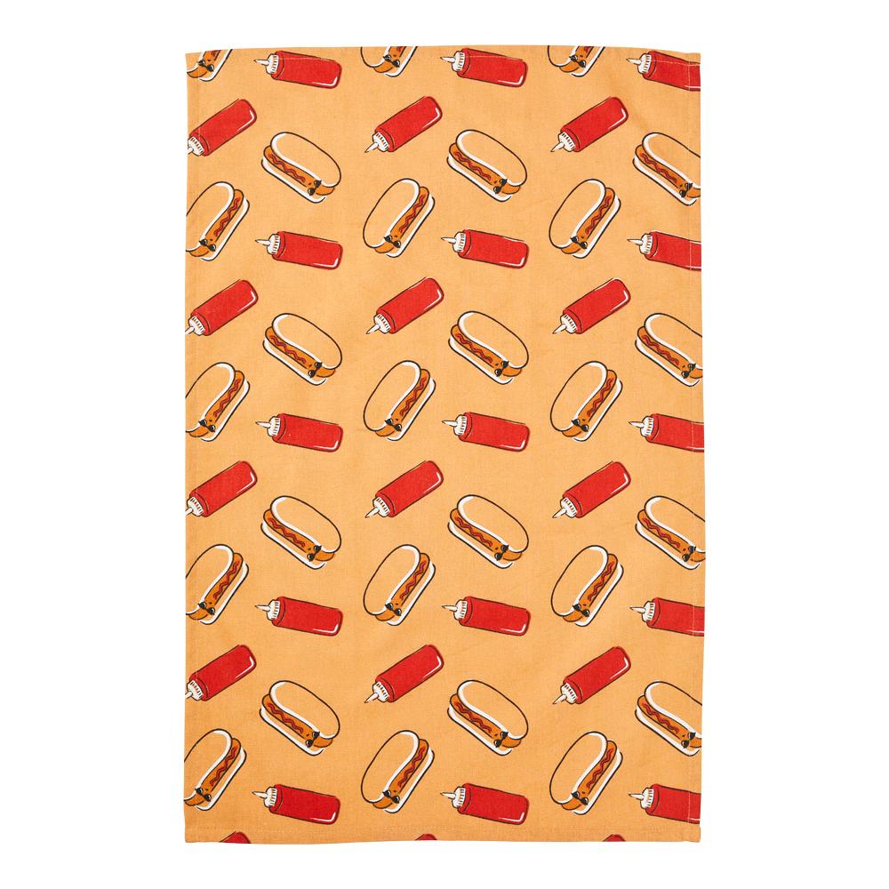 Adorn Living Set of 2 Talk Saucy Tea Towels