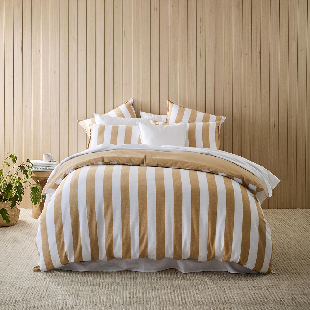 MyHouse Cotton Linen Quilt Cover Set