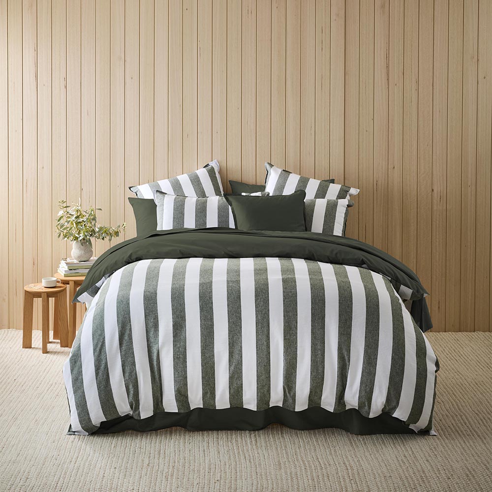 MyHouse Cotton Linen Quilt Cover Set