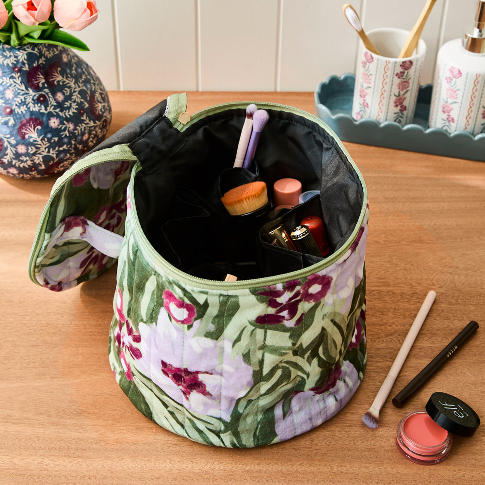 Fleur & Field Cosmetic Bag