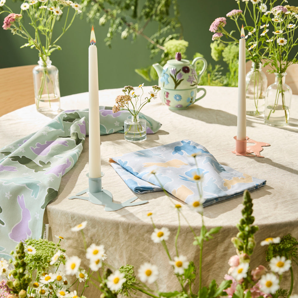 Fleur & Field Set Of 2 Easter Tea Towels