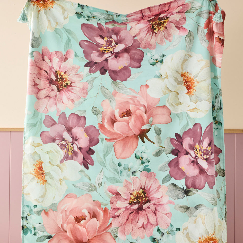 MyHouse Primrose Velvet Throw