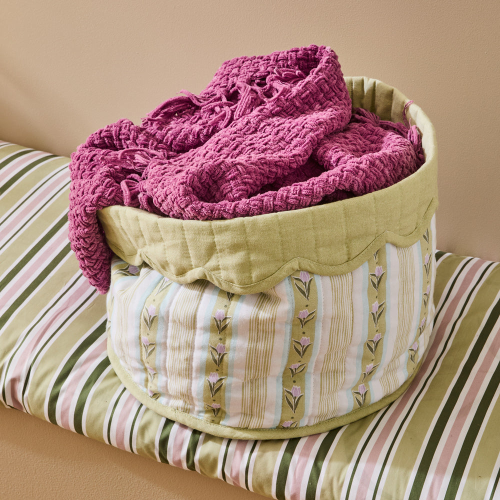 MyHouse Fabric Basket Tulip