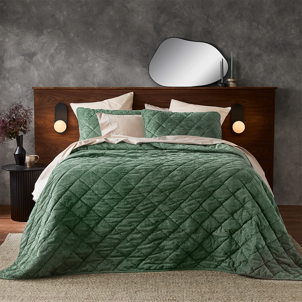 MyHouse Corduroy Coverlet Set