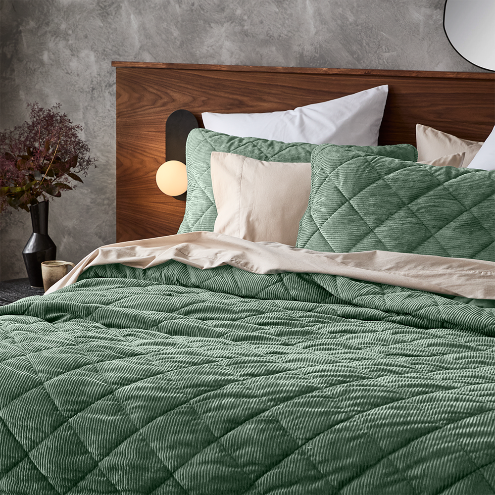 MyHouse Corduroy Coverlet Set