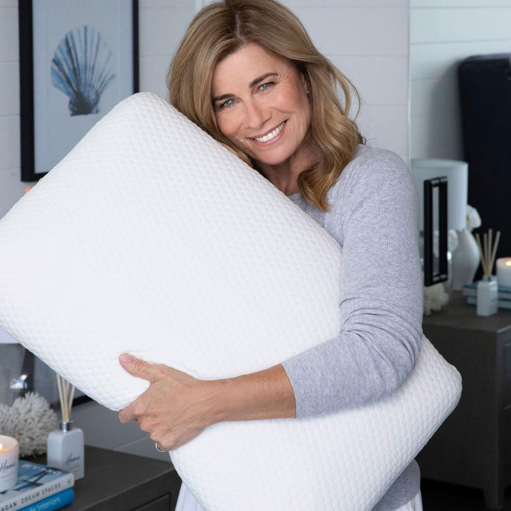 Deborah Hutton Pure Balance Deluxe Graphene Infused Contour Memory Foam Pillow