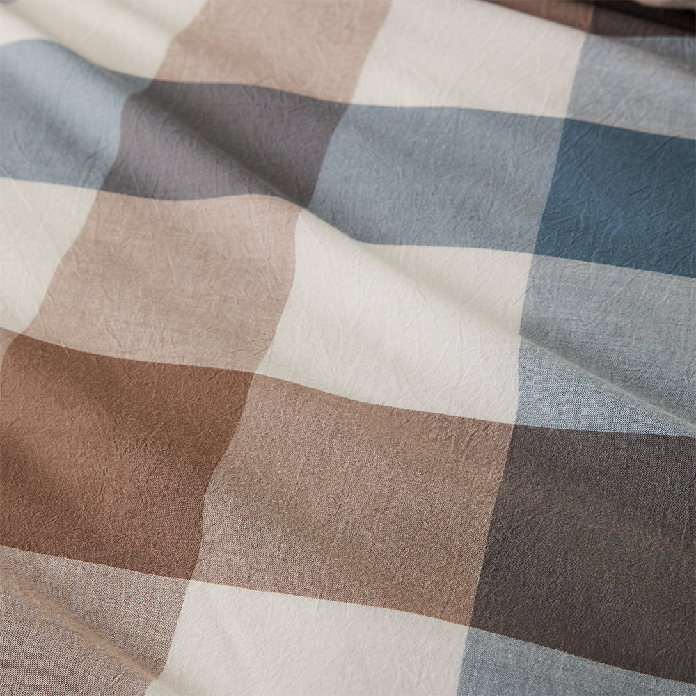 MyHouse Denver Check Quilt Cover Set