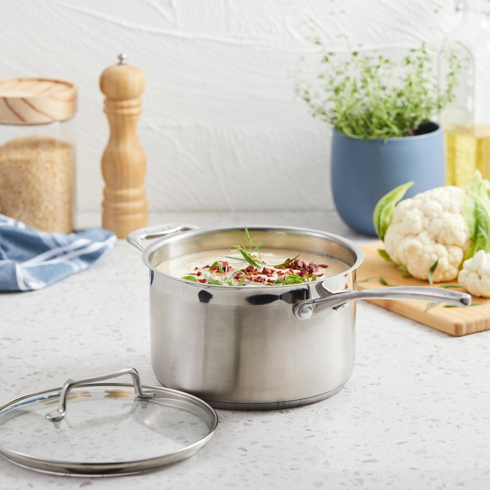 Baccarat iconiX 4 Piece Stainless Steel Cookware Set