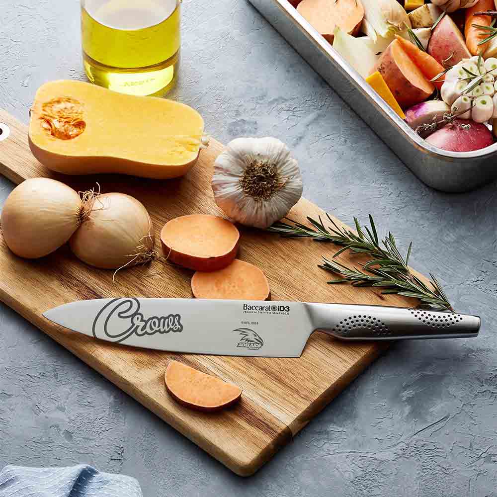 Personalisation for Baccarat iD3 Chefs Knife 20cm Adelaide Crows