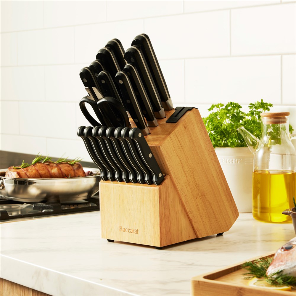 Baccarat SABRE Knife Block 20 Piece