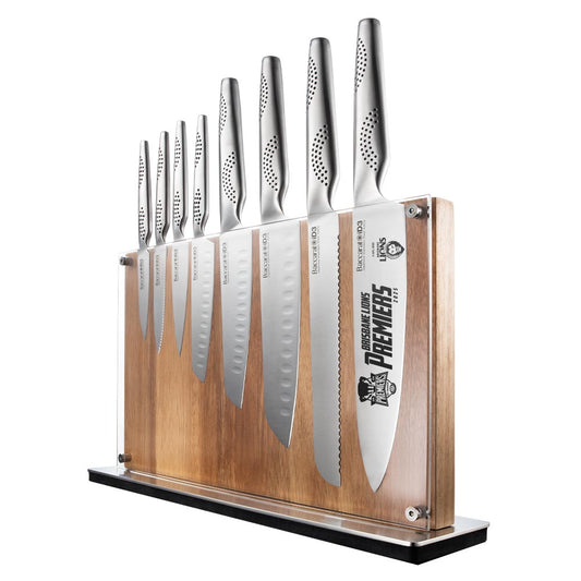 Baccarat iD3 Ryu 9 Piece Knife Block AFL Premiers 2025 Brisbane Lions