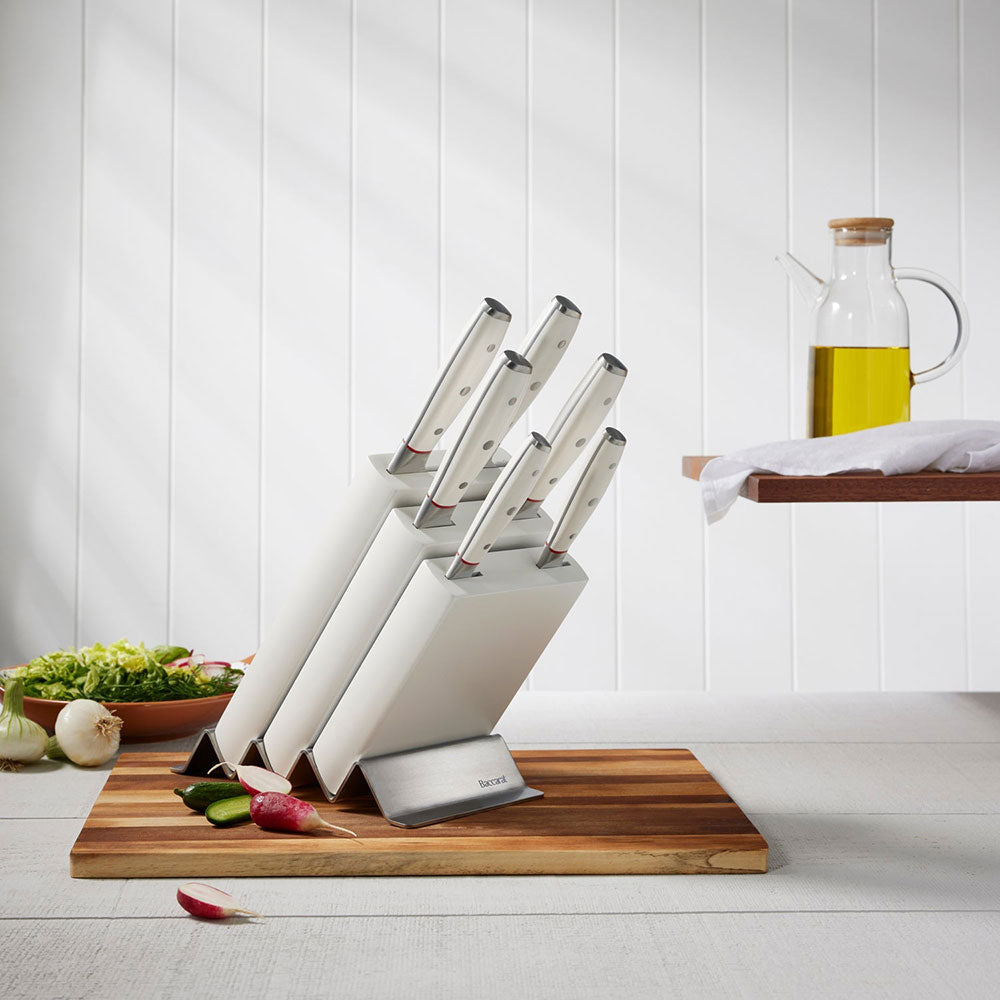 Baccarat iconiX Straub 7 Piece Knife Block