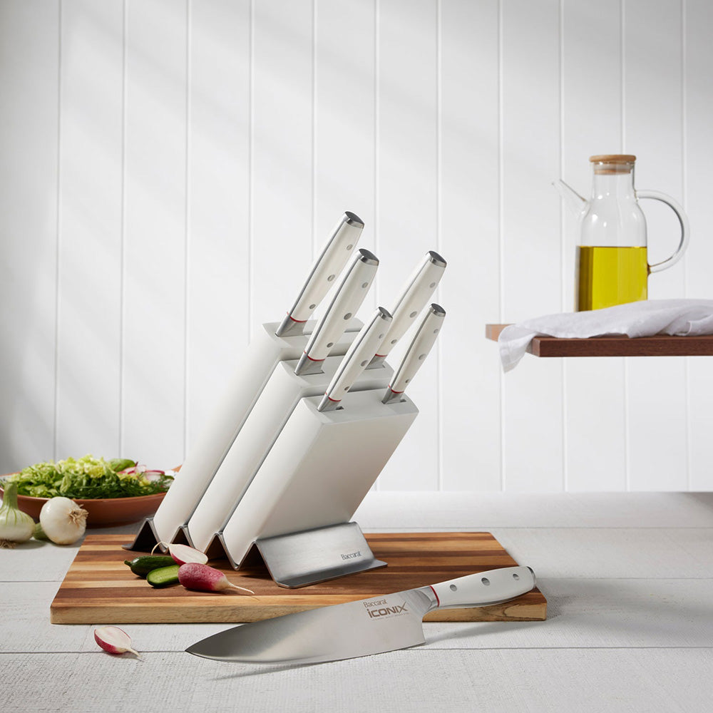 Baccarat iconiX Straub 7 Piece Knife Block