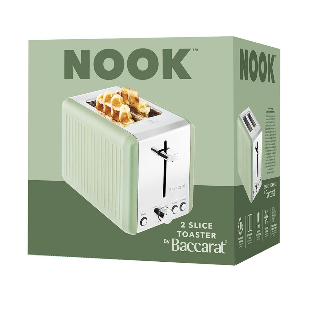 NOOK by Baccarat 2 Slice Toaster