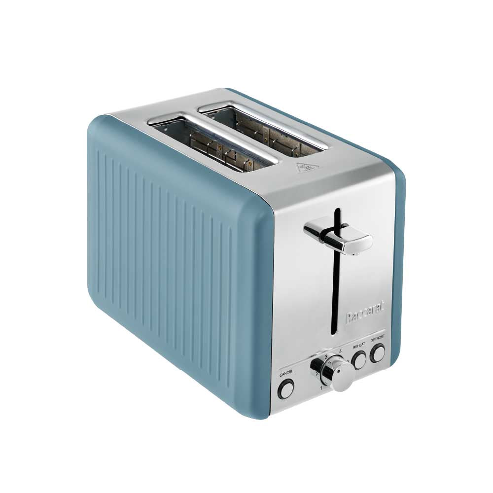 NOOK by Baccarat 2 Slice Toaster denim blue