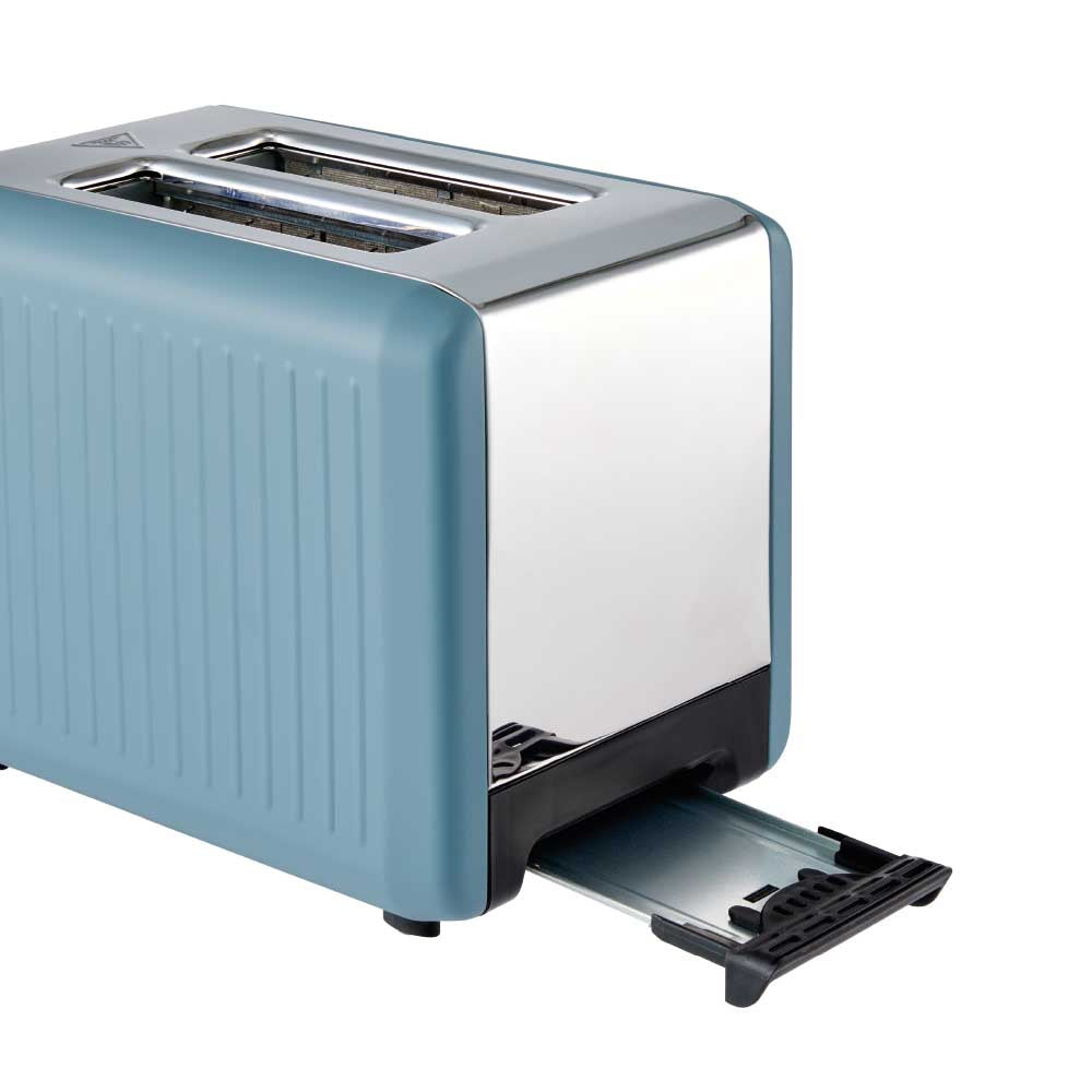 NOOK by Baccarat 2 Slice Toaster denim blue