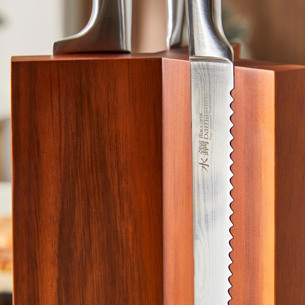 Baccarat Damashiro Suru 7 Piece Knife Block