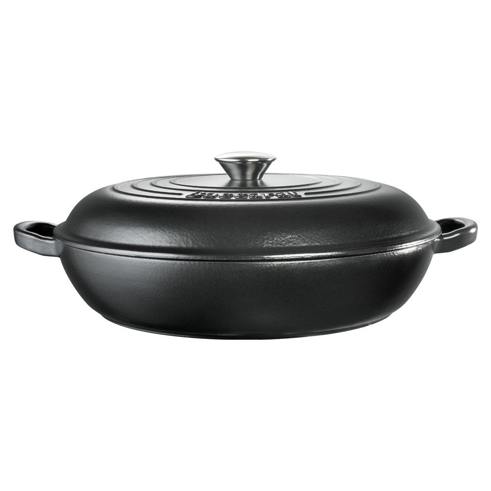 Baccarat Le Connoisseur Round French Saute Pan 31cm Black