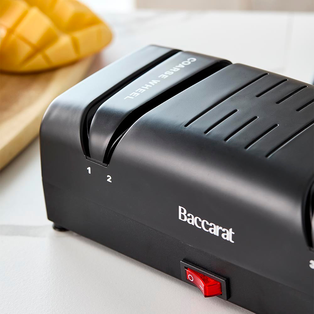 Baccarat The Precision Edge Electric Knife Sharpener Black