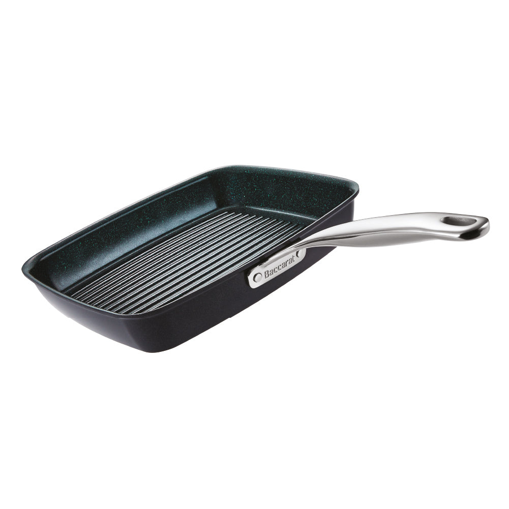 Baccarat GREEN STONE Grill Pan 27cm
