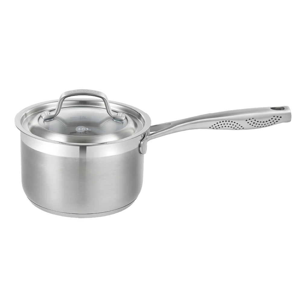 Baccarat iD3 Stainless Steel Saucepan with Lid 16cm