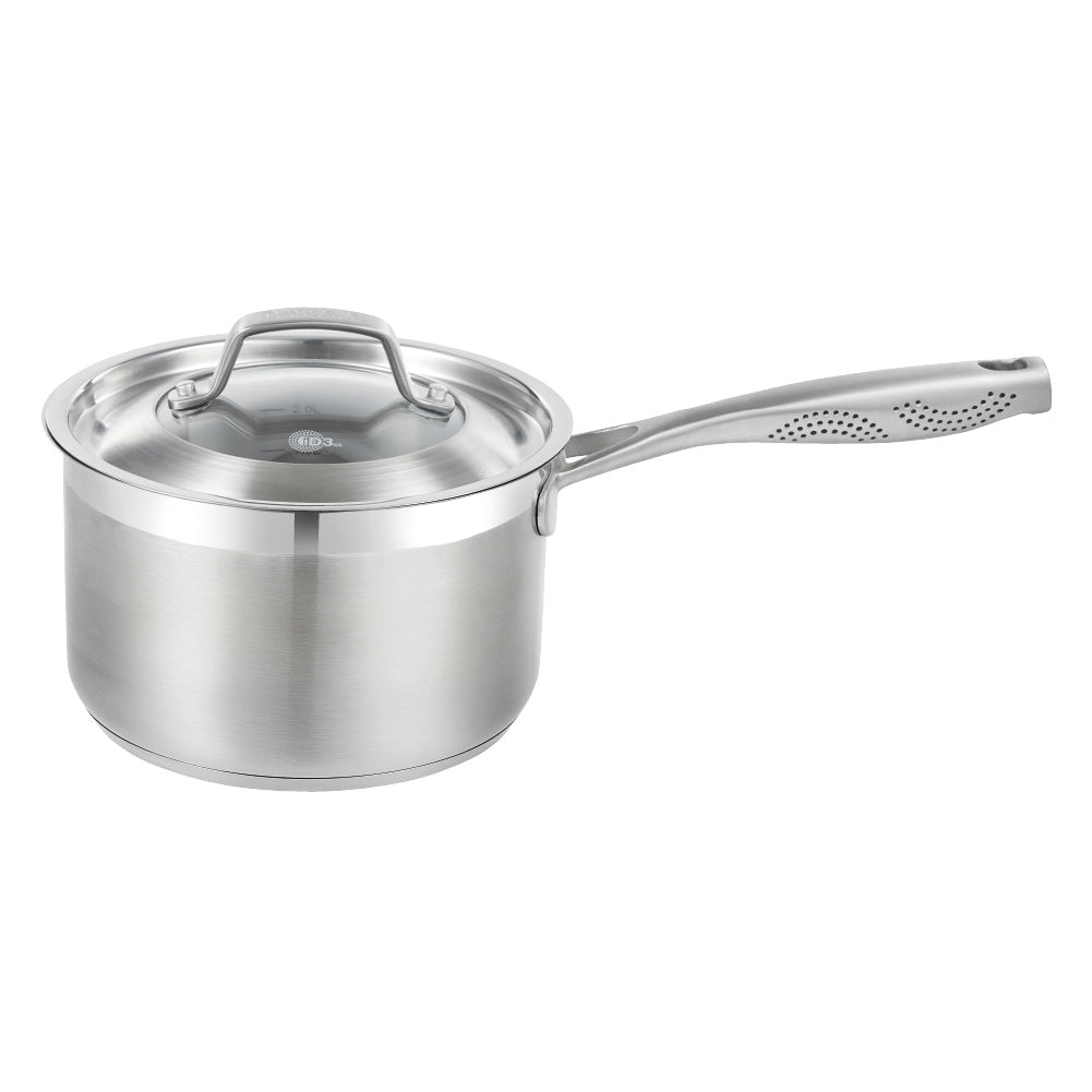 Baccarat iD3 Stainless Steel Saucepan with Lid 18cm