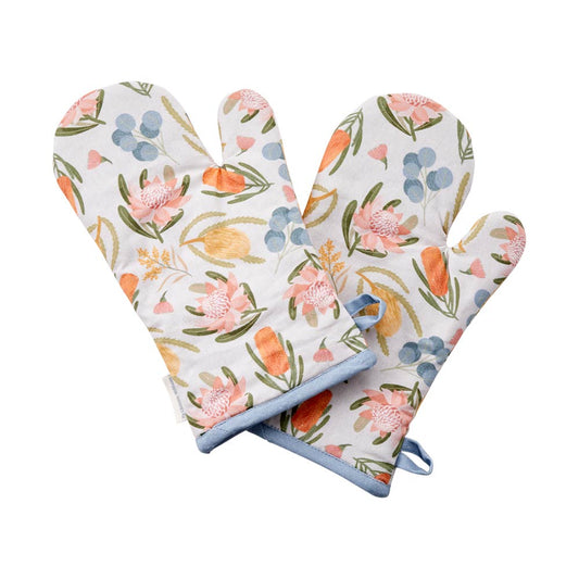 Alex Liddy Banksia Set of 2 Oven Gloves