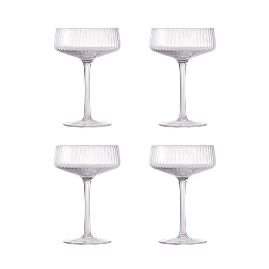 Alex Liddy Mode Set of 4 Coupe Glasses 200ml