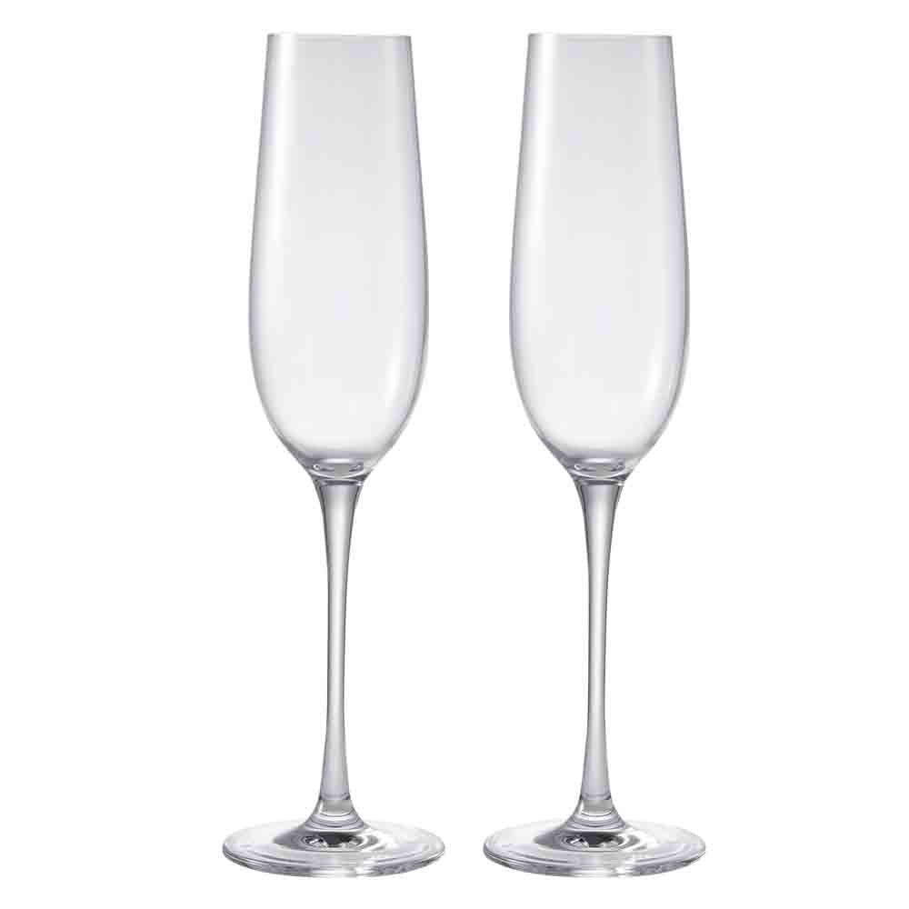 Alex Liddy Aquis Set of 2 Champagne Glasses 235ml