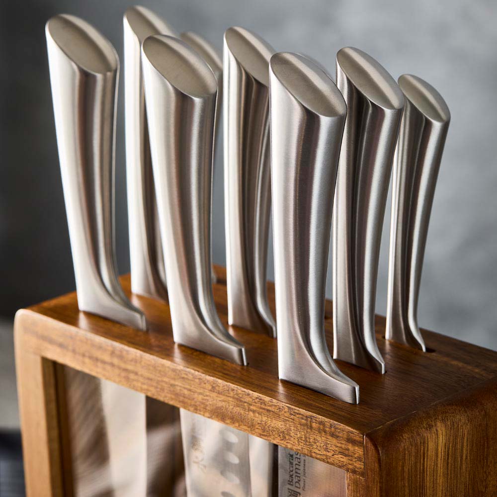 Baccarat Damashiro Hiryu 10 Piece Knife Block