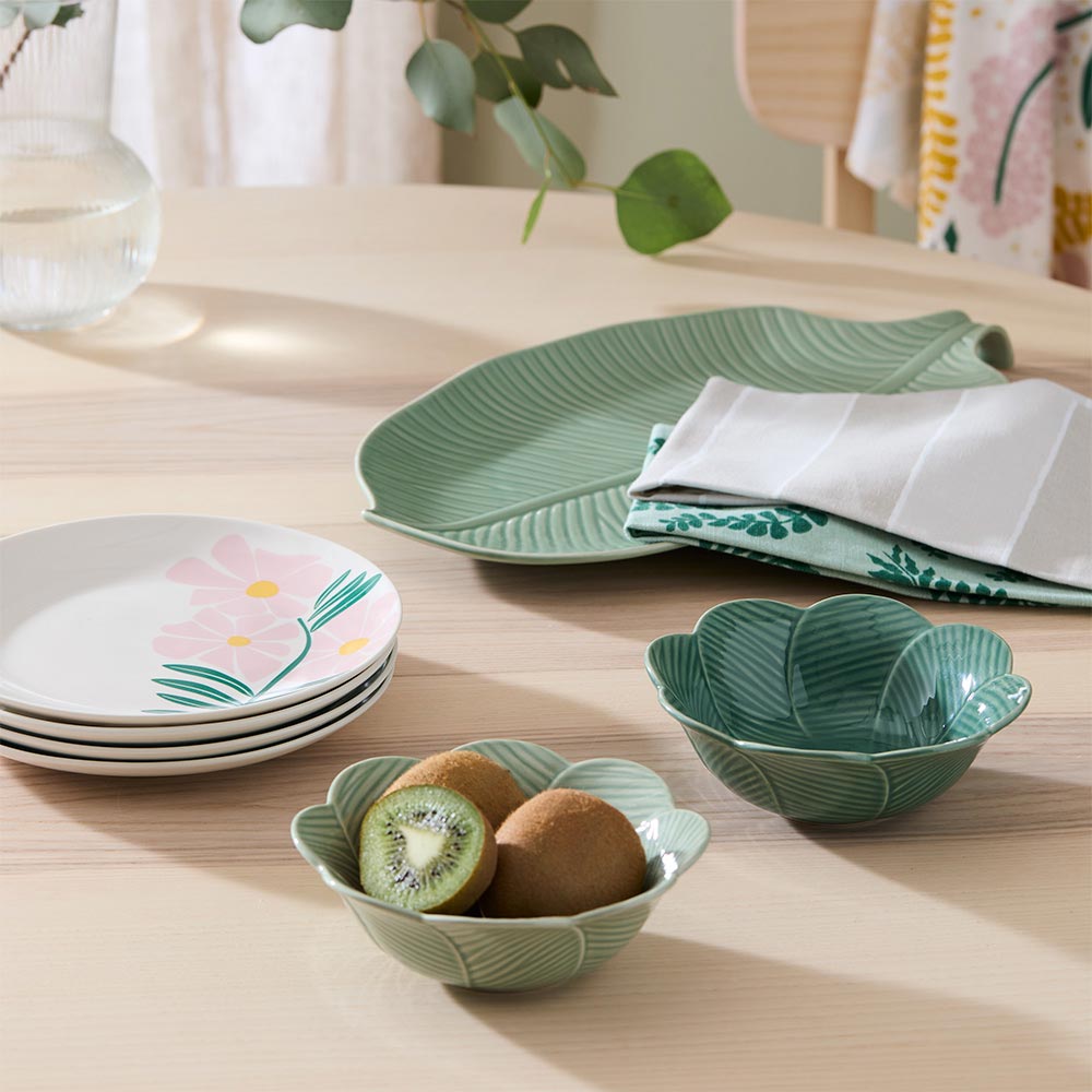 Alex Liddy Harley Leaf Platter 39cm Jade Green at House