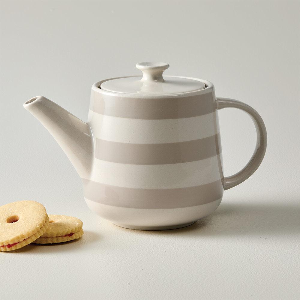 Alex Liddy Harley Stripe Teapot with Infuser at House