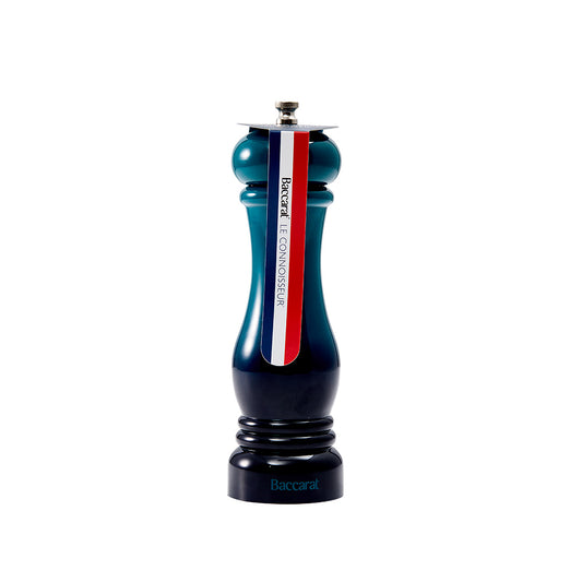 Baccarat Le Connoisseur Salt or Pepper Grinder - Limited Edition Lagoon Blue at House