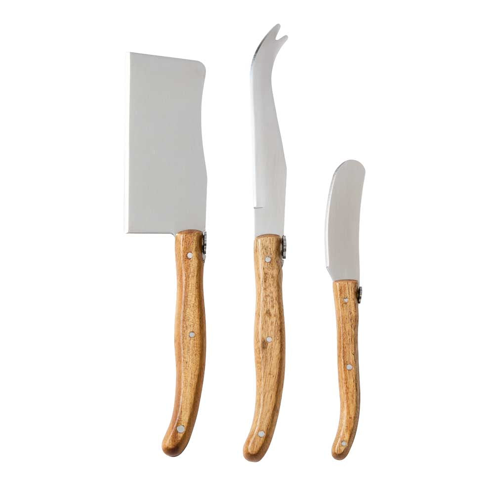 Marie Claire Laguiole Domain Set of 3 Cheese Knives