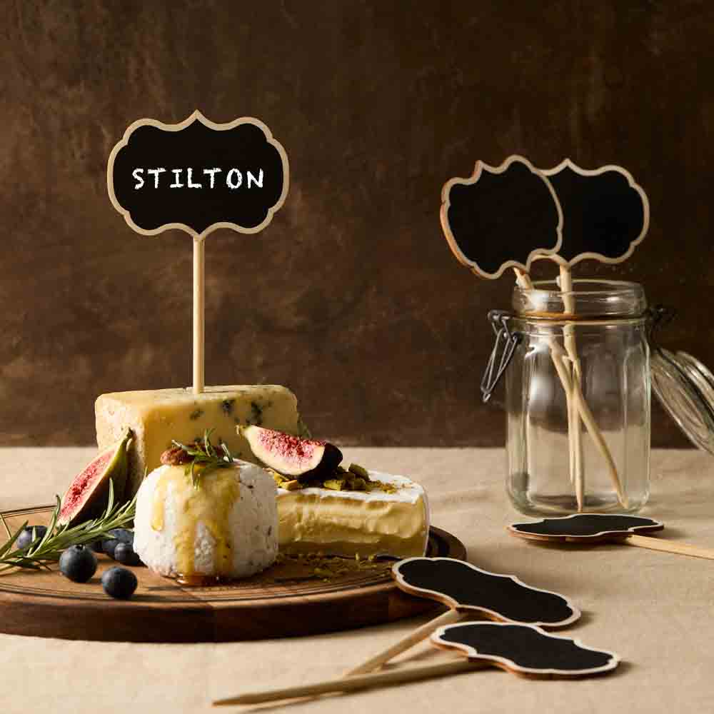 Cheese Picks with cheese board platter with cheese and figs - House