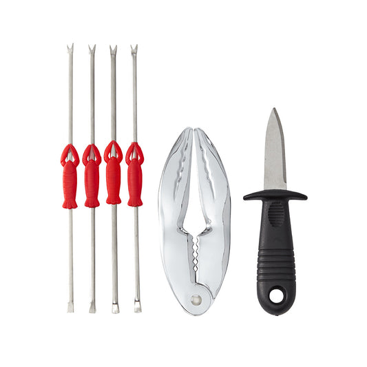 Marie Claire Laguiole Domain 6 Piece Seafood Set