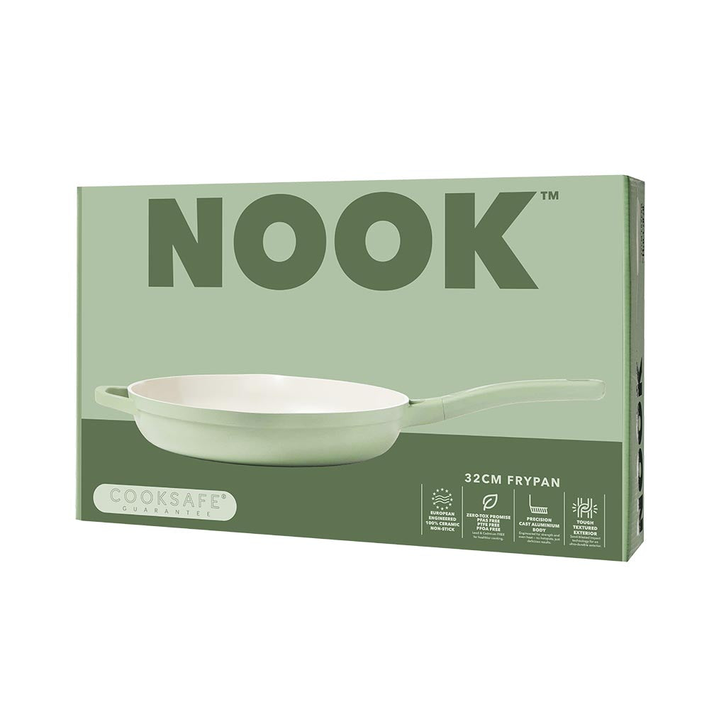 NOOK by Baccarat Frypan with Helper Handle 32cm