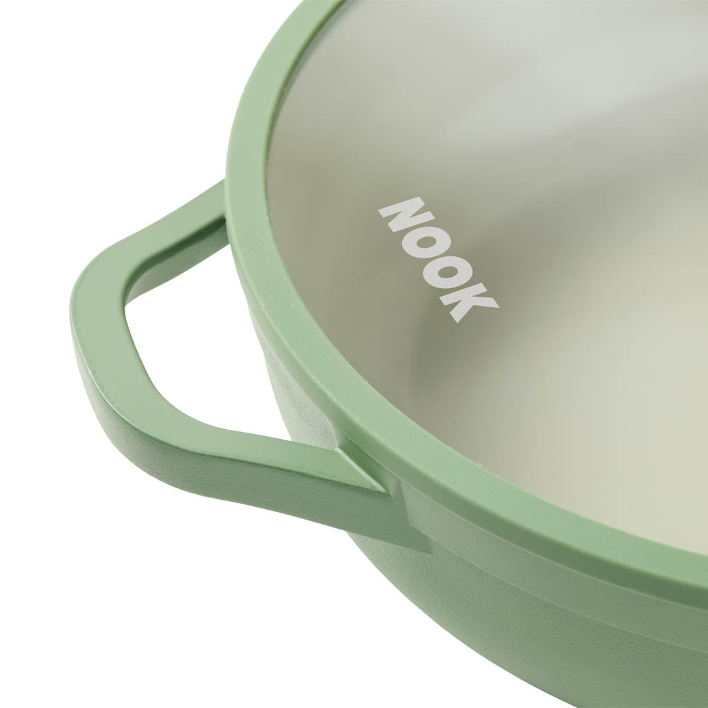 NOOK by Baccarat Saute Pan with Lid 30cm