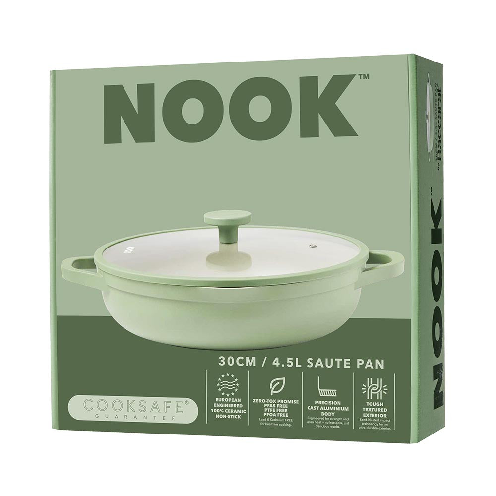 NOOK by Baccarat Saute Pan with Lid 30cm
