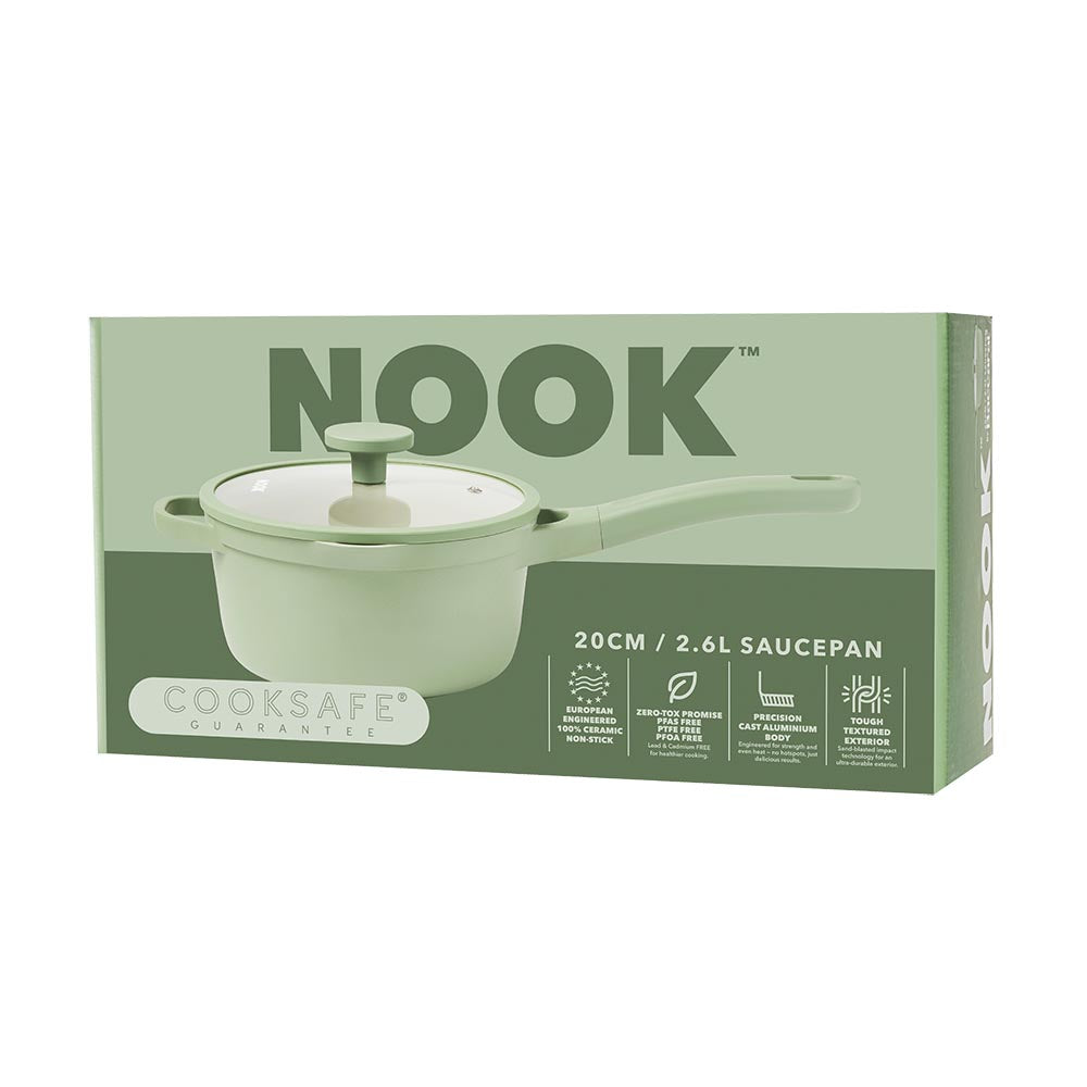 NOOK by Baccarat Saucepan with Lid 20cm