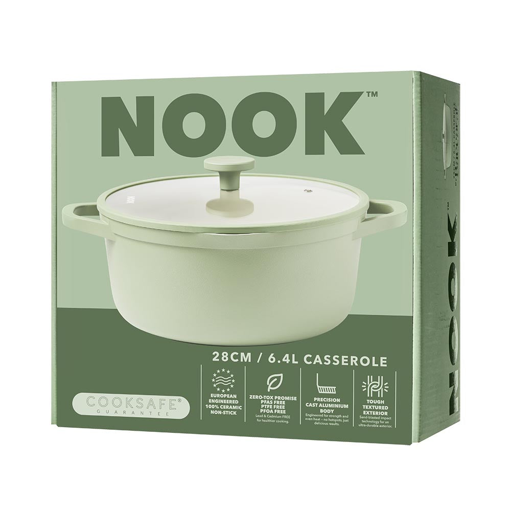 NOOK by Baccarat Casserole with Lid 28cm