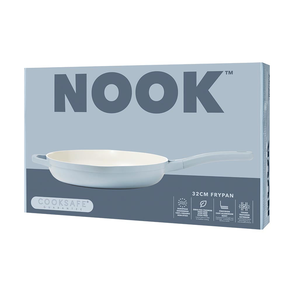 NOOK by Baccarat Frypan with Helper Handle 32cm